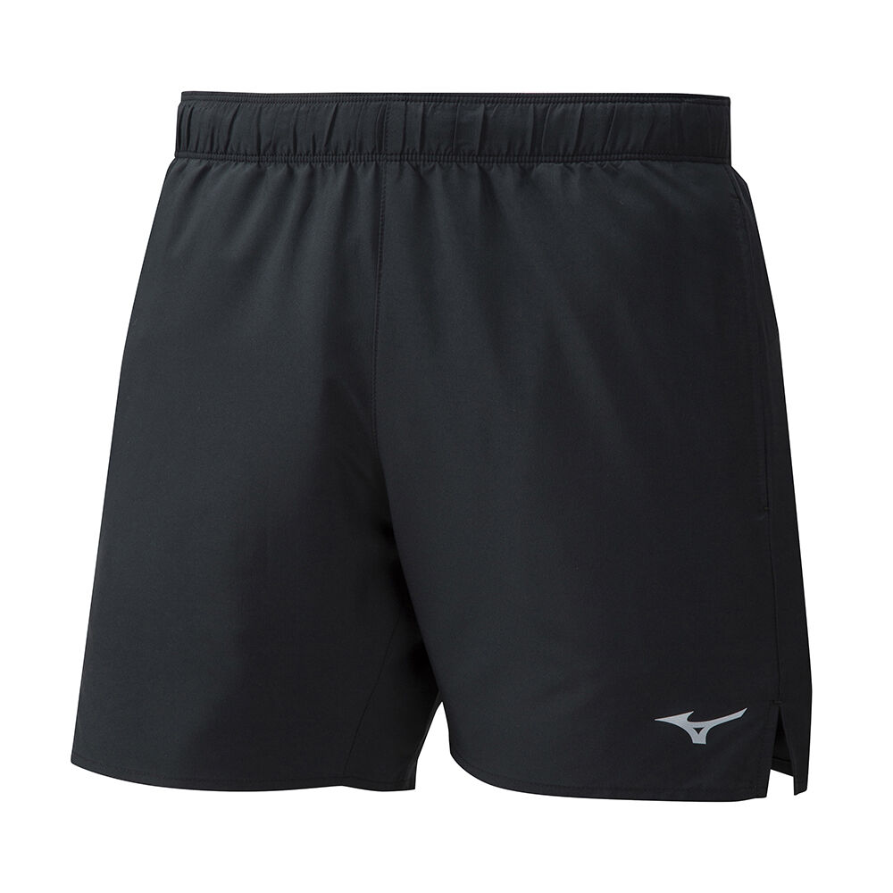 Pantaloncini Mizuno Running Core 5.5 Uomo - Nere - 78192-JXEN